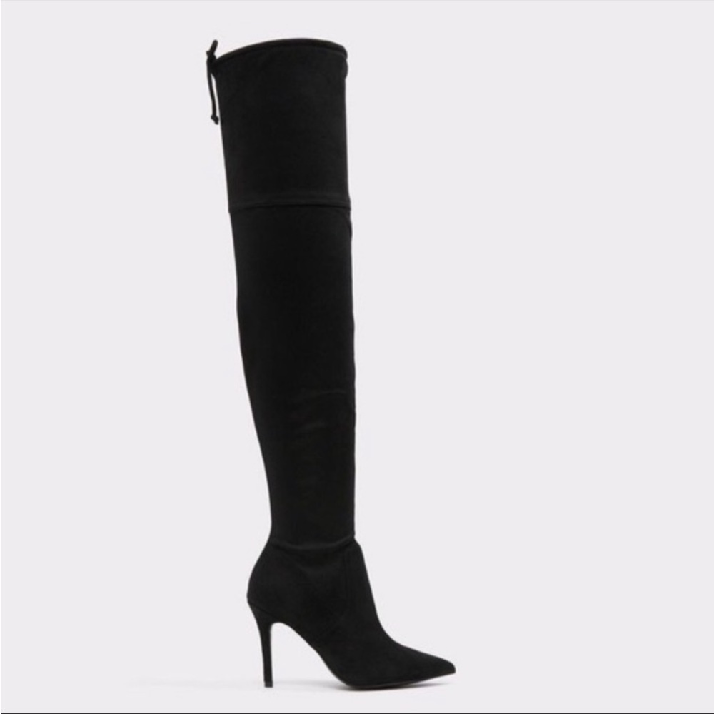 ALDO - Asteille 98 suede over the knee boots size 5